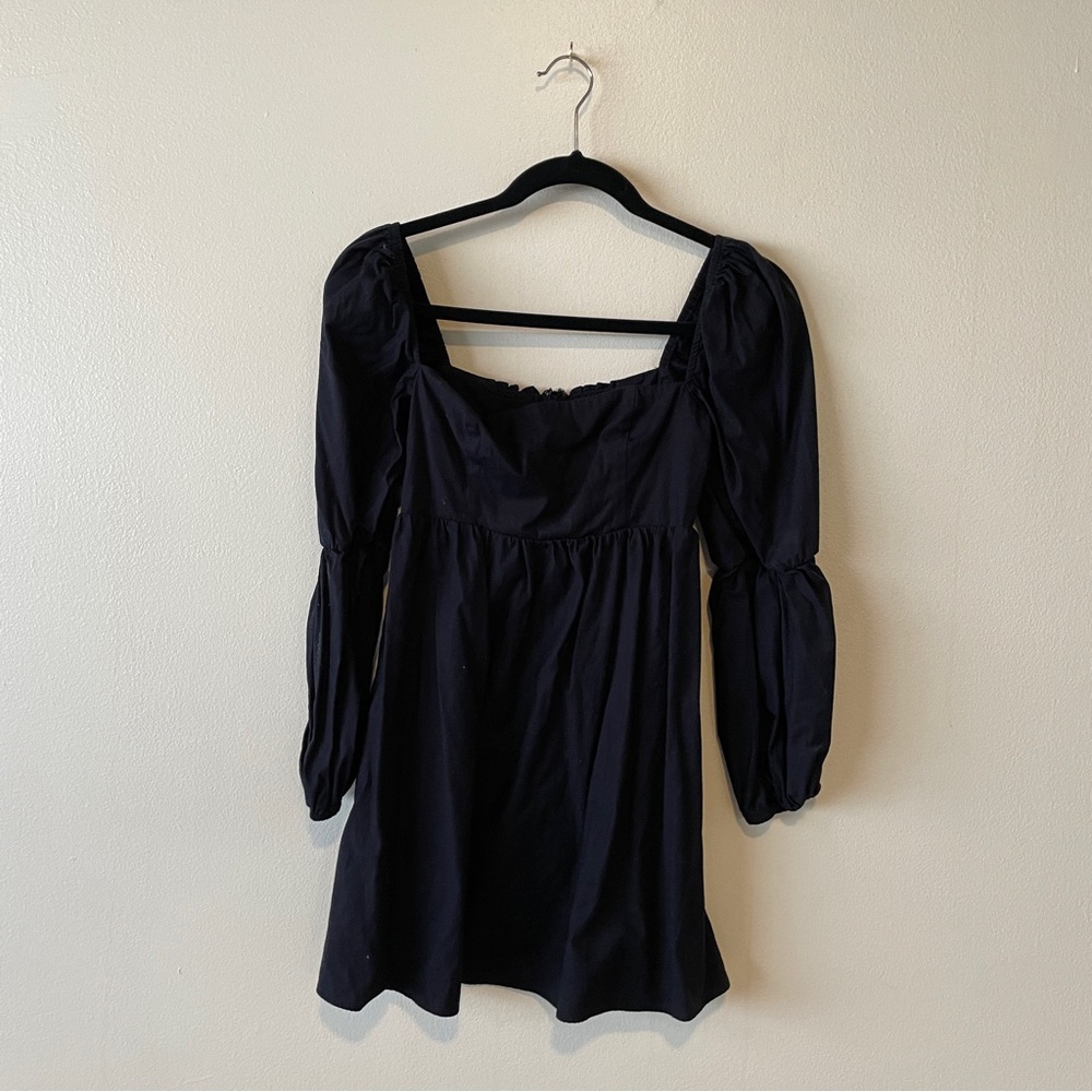 Reformation Black Mini Dress